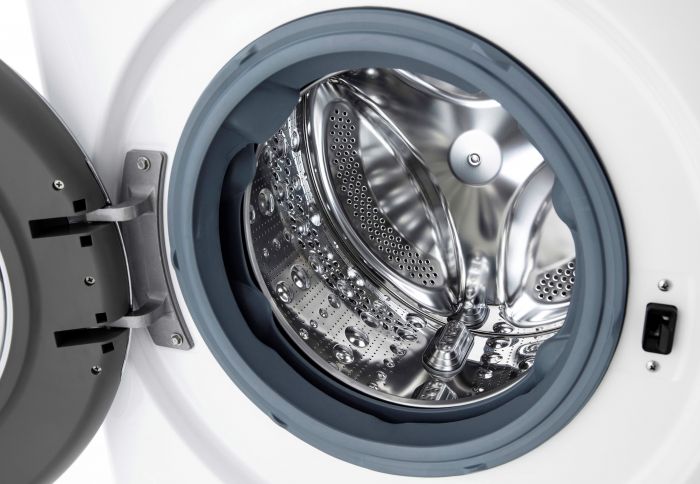 Прально-сушильна машина LG фронтальна, 9(5)кг, 1200, А, 48см, дисплей, пара, інвертор, EcoHybrid, білий