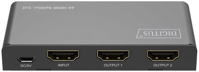 Відеосплітер DIGITUS HDMI (INx1 - OUTx2), 4K