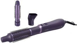 Фен-щітка Philips 3000 Series, 800Вт, іонізація, 3 насадки, фіолетовий