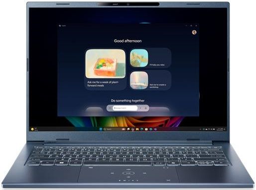 Ноутбук Acer Swift Go 14 SFG14-75 14" WUXGA OLED, Intel U9-288V, 32GB, F1TB, UMA, Win11, синій