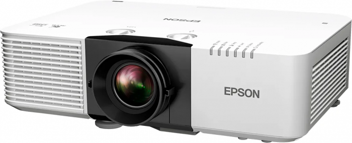 Проєктор Epson EB-L690U WUXGA, 6500 lm, LASER, 1.35-2.2, WiFi, білий