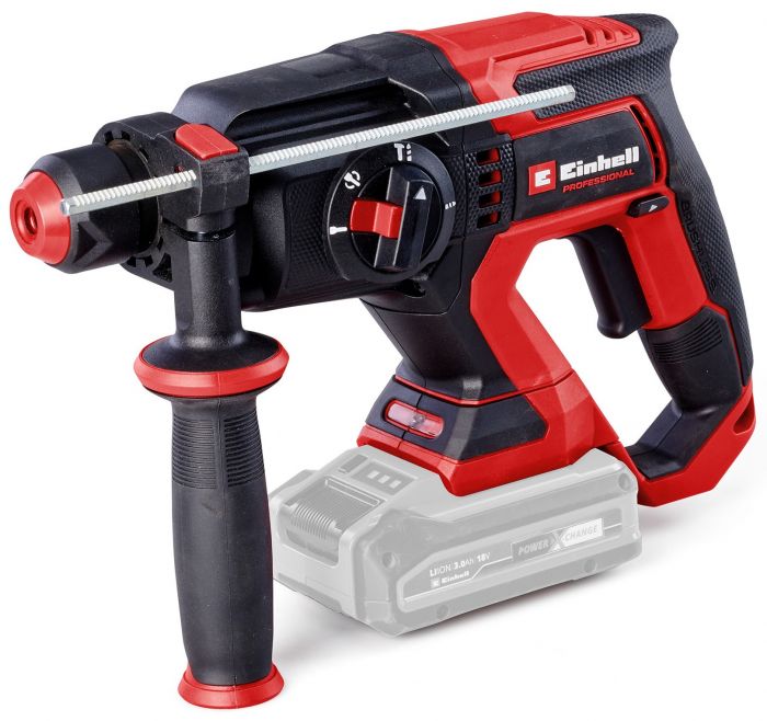 Перфоратор акумуляторний Einhell Professional TP-HD 18/22 D Li BL - Solo 18В 0-1800об/хв 5150уд/хв 2.2Дж кейс 17.8кг без АКБ та ЗП