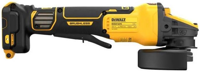 Шліфмашина кутова акумуляторна DeWalt XR Li-lon 18B 125мм 3000-9000об/хв 1.85кг без АКБ та ЗП