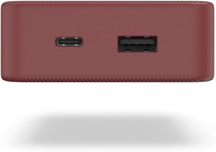 Акумулятор портативний літій-іонний Power Bank Hama 20000 мА·год, USB-C, USB-A, red