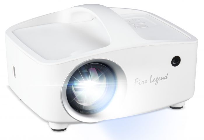 Проєктор AOpen QF13s FHD, 350 lm, LED, 1.37, WiFi, серый, Whale TV
