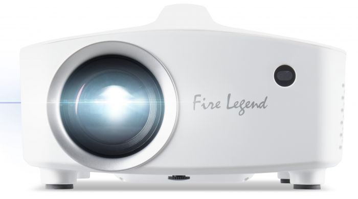 Проєктор AOpen QF13s FHD, 350 lm, LED, 1.37, WiFi, серый, Whale TV