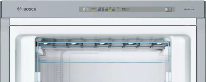 Морозильна камера Bosch, 176x60x65, 231л, 1дв., E, ST, нерж