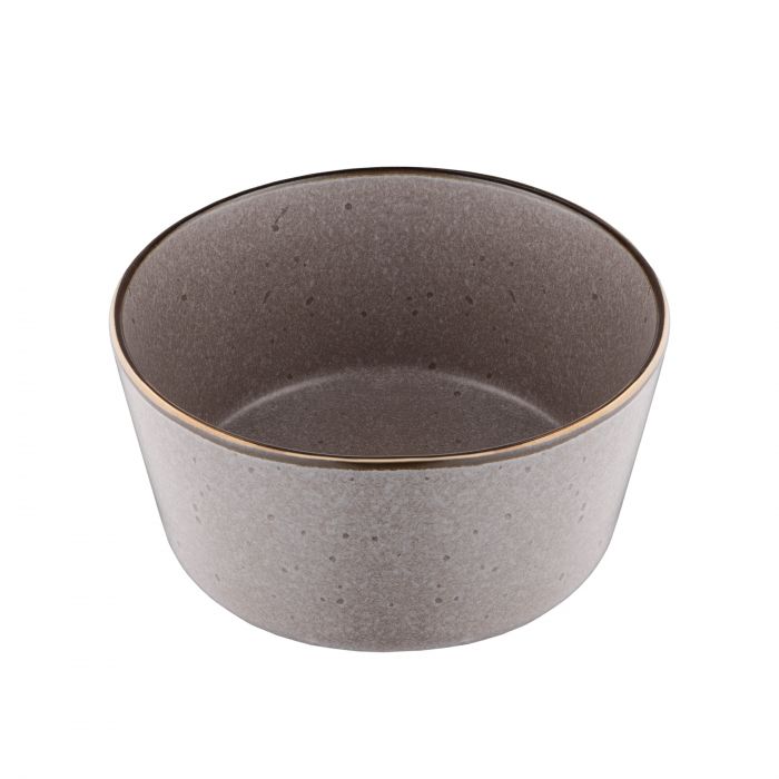 Салатник ARDESTO Fasano, 700мл, 15.1см, кераміка, сіро-коричневий