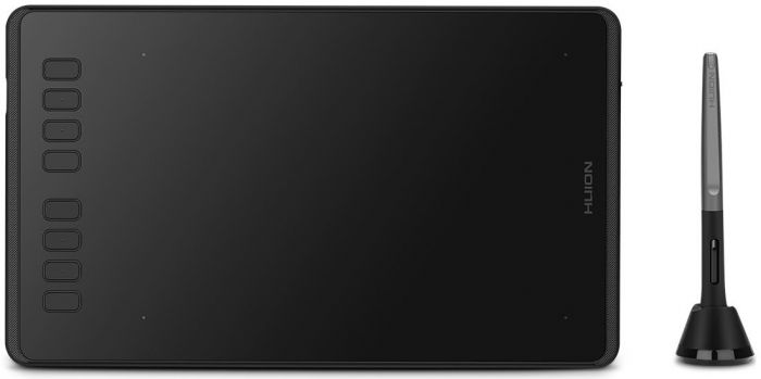 Графічний планшет Huion 8.7"x5.4" H950P, microUSB, чорний