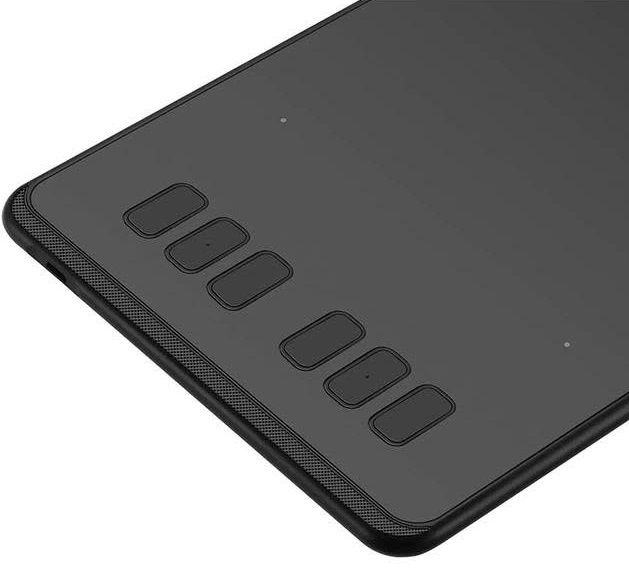 Графічний планшет Huion 6.3"x3.9" H640P, microUSB, чорний