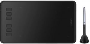 Графічний планшет Huion 6.3"x3.9" H640P, microUSB, чорний