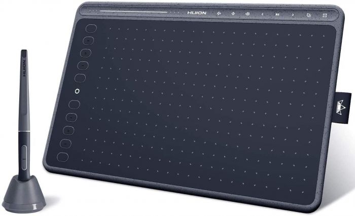 Графічний планшет Huion 10"x6.35" HS611, USB-C, сірий