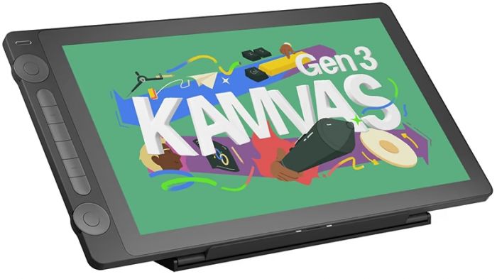 Графічний монітор Huion 15,8" Kamvas 16(G3), 2.5K, USB-C, чорний
