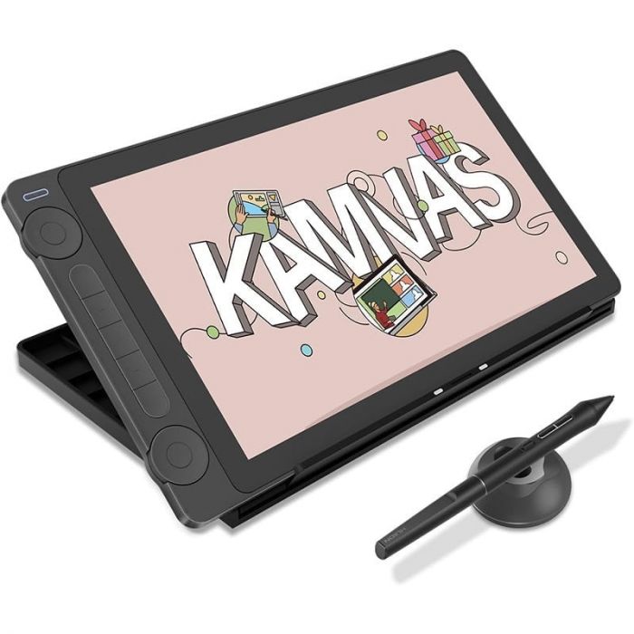 Графічний монітор Huion 13,3" Kamvas 13 G3, DP, USB-C, чорний