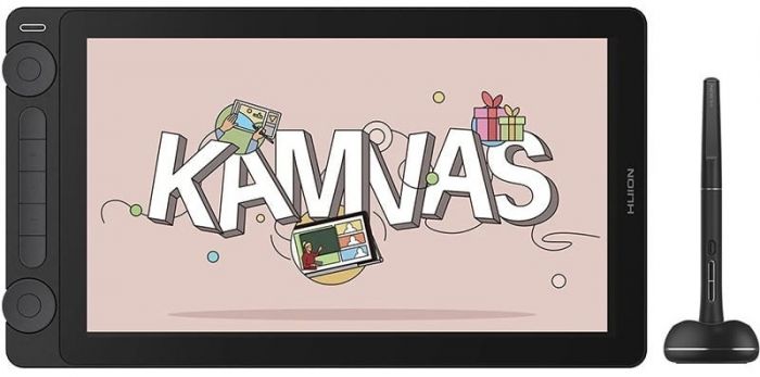 Графічний монітор Huion 13,3" Kamvas 13 G3, DP, USB-C, чорний