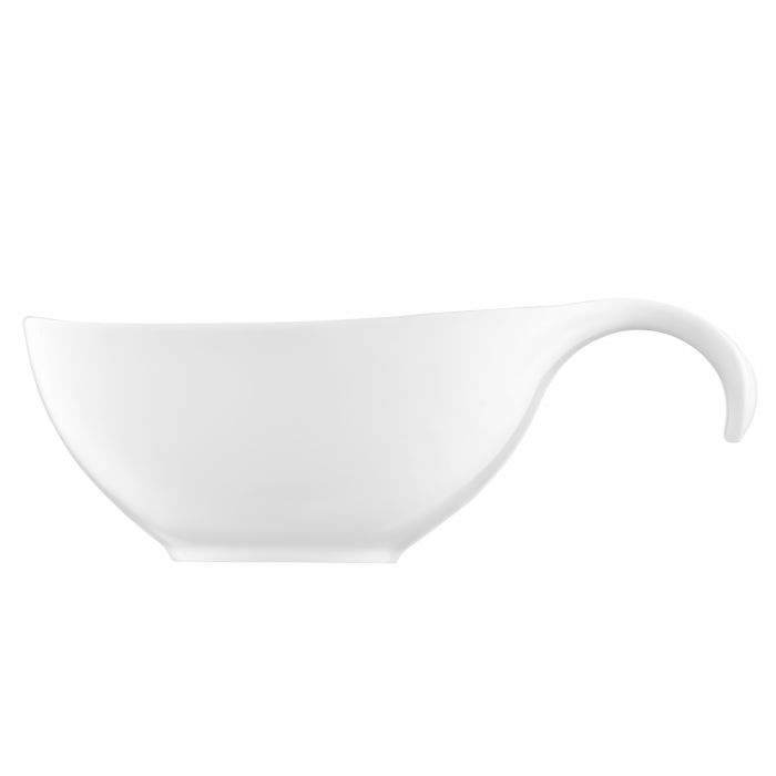 Салатник з ручкою ARDESTO, 360мл, порцеляна, білий
