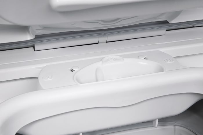 Пральна машина Electrolux вертикальна, 6кг, 1000, D, 60см, дисплей, білий