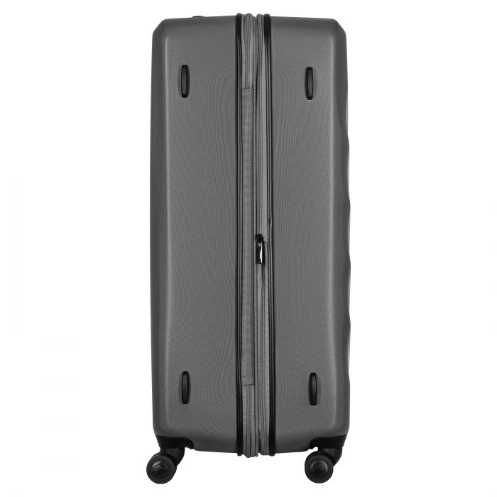 Валіза Wenger, Motion, полікарбонат, гігант, 81см, 135/157л, TSA, 4 колеса, сірий