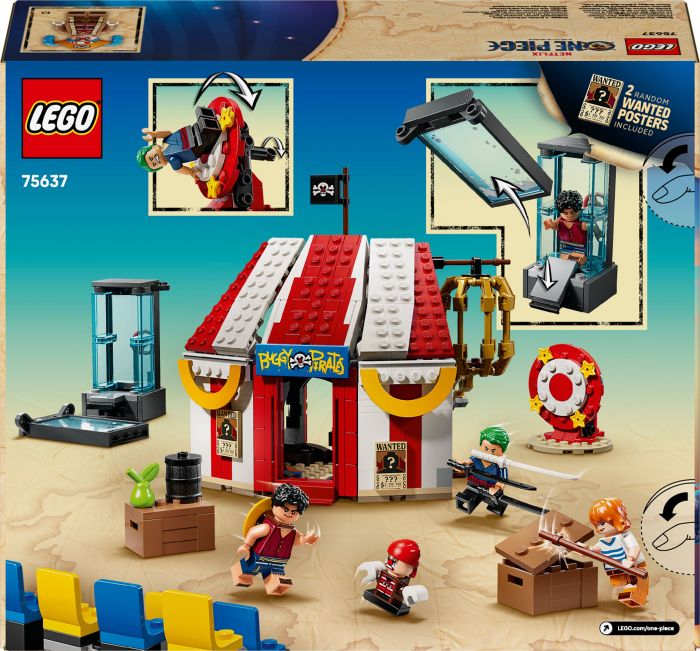 Конструктор LEGO ONE PIECE Цирковий намет клоуна Баґґі
