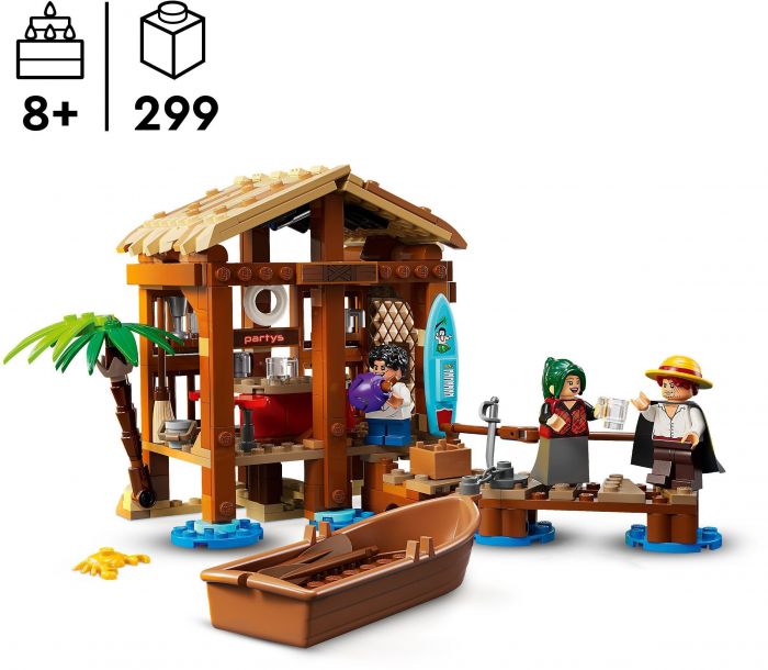 Конструктор LEGO ONE PIECE Хатина у Селищі Вітряків