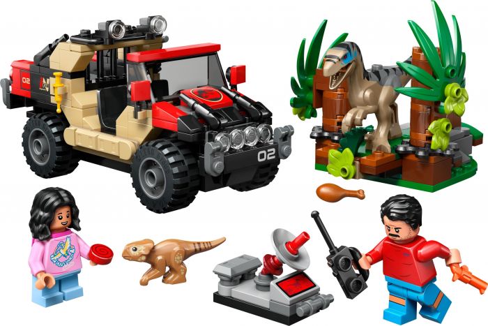 Конструктор LEGO Jurassic World Втеча по бездоріжжю від раптора