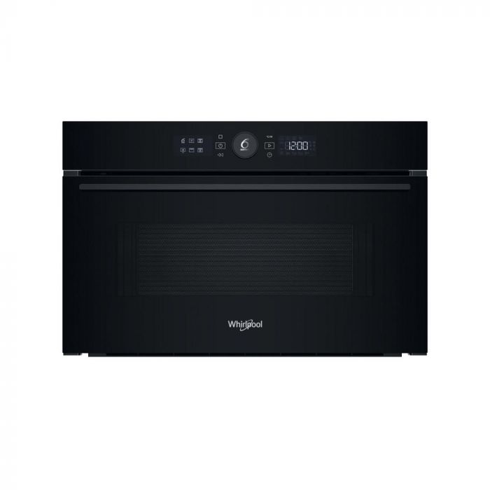 Мікрохвильова піч Whirlpool вбудована, 31л, електронне упр., 1000Вт, гриль, дисплей, чорний