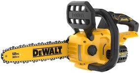 Пила ланцюгова акумуляторна DeWALT, XR Li-Ion 18В шина 30см ланцюг Oregon 3/8, 1.1 мм 2.7кг без АКБ та ЗП