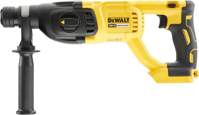 Перфоратор акумуляторний DeWalt SDS PLUS 18В 2.6Дж 0-5500уд/хв 0-1150об/хв 3 режими 2.77кг без АКБ та ЗП