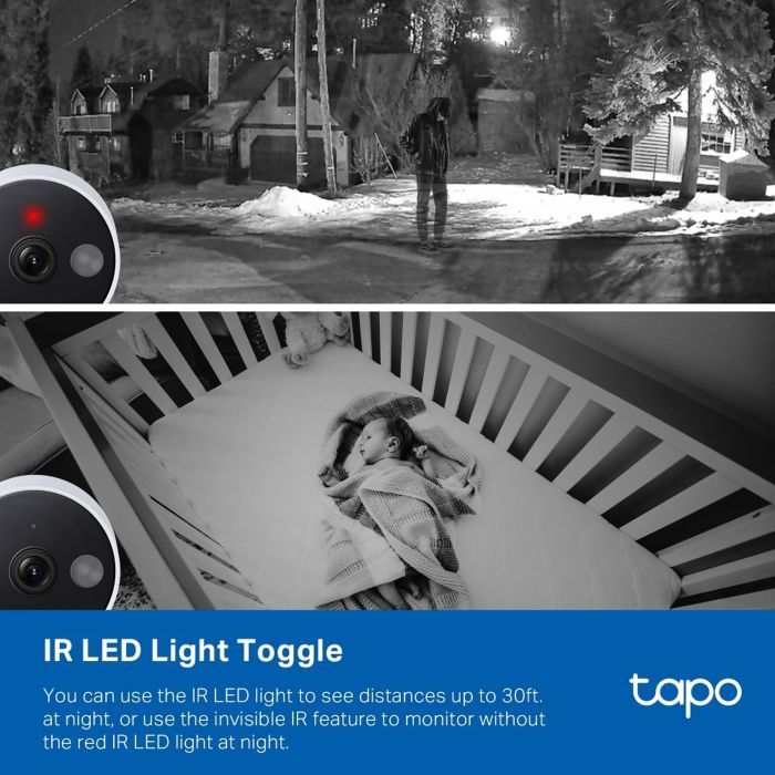 IP-Камера TP-LINK Tapo C120 2K N300 microSD motion detection