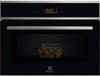 Мікрохвильова піч Electrolux вбудована, 44л, електрон. керування, 2100Вт, гриль, дисплей, чорний