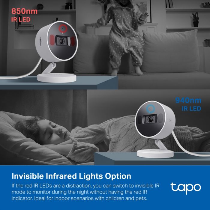 IP-Камера TP-LINK Tapo C125 4MP N300 microSD motion detection, штучний інтелект
