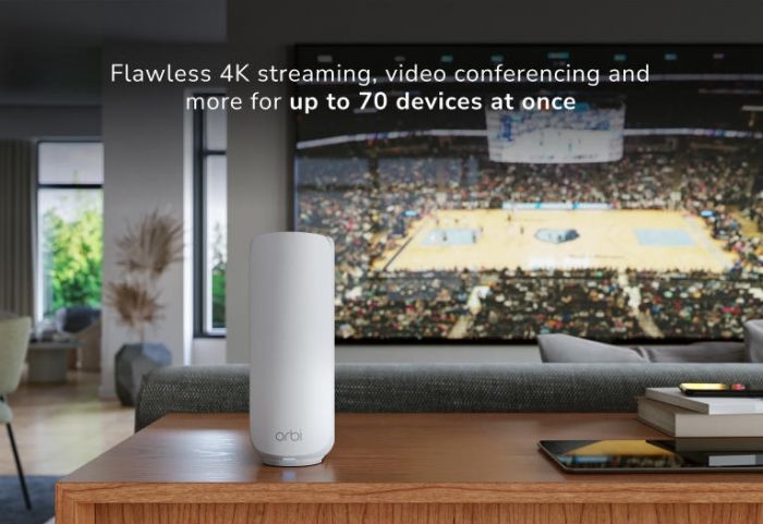 Система WiFi-Mesh NETGEAR Orbi RBE372 BE5000, 2мод, білий