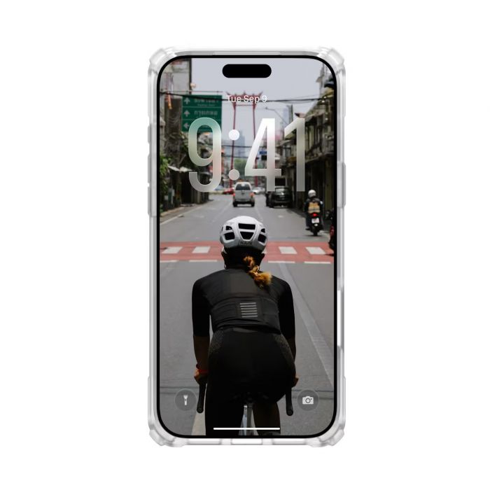 Чохол UAG для iPhone 17 Pro Max, Plasma XTE MagSafe, Clear/Titanium