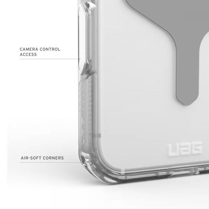 Чохол UAG для iPhone 17 Pro Max, Plyo MagSafe, Ice/Silver