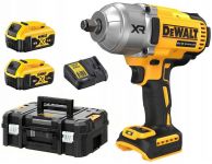 Гайковерт ударний DeWalt XR Li-Ion 18В акб 2х5А·год 1898Нм 2300об/хв 2200уд/хв 1/2" ЗП кейс 2.9кг