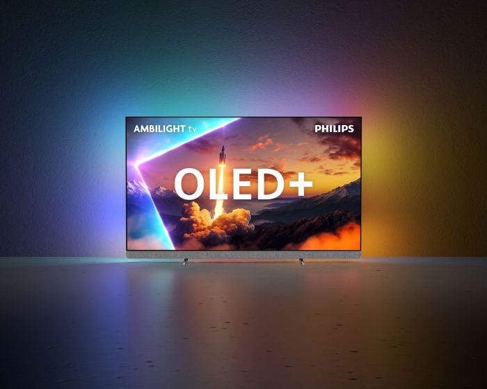 Телевізор 65" Philips OLED+ 4K 144Hz Smart Google TV Black Ambilight Bowers & Wilkins sound