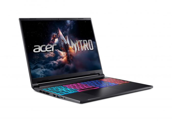 Ноутбук Acer Nitro V 16S ANV16S-71 16" WUXGA IPS, Intel 5-210H, 32GB, F1TB, NVD5050-8, Lin, чорний