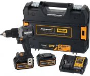 Шурупокрут-дриль ударний акумуляторний DeWALT McLaren F1 TEAM LIMITED EDITION 18В 2х5А·год 90Нм 0-450·0-1650об/хв кейс ЗП 1.34кг