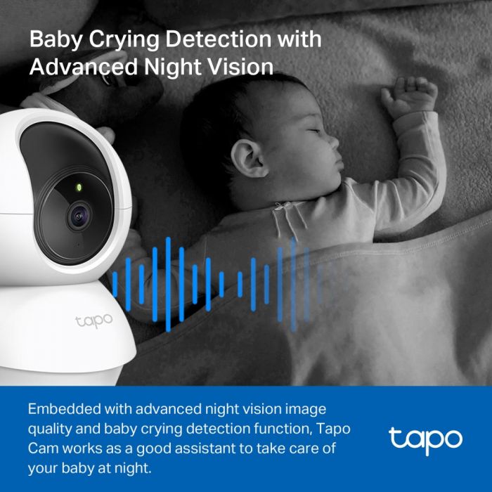 IP-Камера TP-LINK Tapo C210P2 3MP N300 microSD motion detection