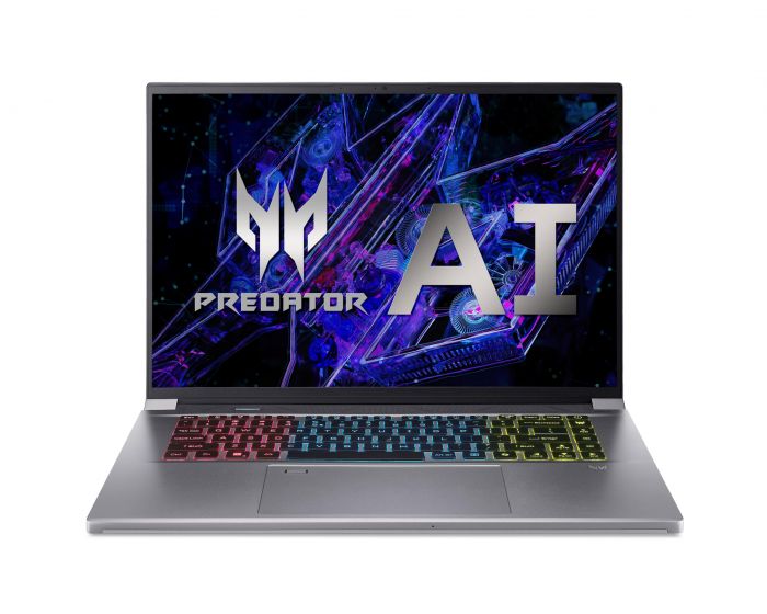 Ноутбук Acer Predator Triton Neo 16 PTN16-51 16" WQXGA, Intel U9-185H, 32GB, F1TB, NVD4060-8, Lin, сріблястий