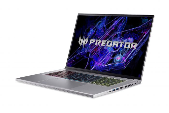 Ноутбук Acer Predator Triton Neo 16 PTN16-51 16" WQXGA, Intel U9-185H, 32GB, F1TB, NVD4060-8, Lin, сріблястий
