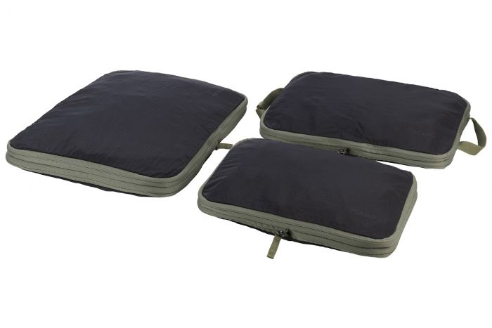 Набір чохлів для пакування одяу, Tucano Pigio Travel 3 в 1, нейлон, чорний