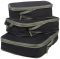 Набір чохлів для пакування одяу, Tucano Pigio Travel 3 в 1, нейлон, чорний