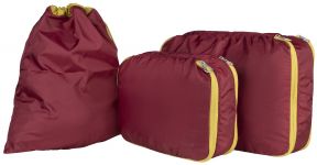 Набір чохлів для пакування одяу, Tucano Piego Travel 2+1, нейлон, бордо