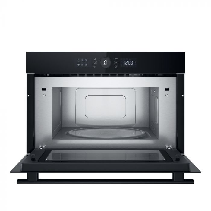 Мікрохвильова піч Whirlpool вбудована, 31л, електронне упр., 1000Вт, гриль, дисплей, чорний