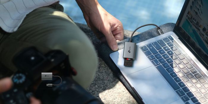 USB-Концентратор TP-Link  UA430C  1xSD, 1x-microSD, USB TypeC