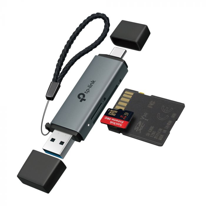 USB-Концентратор TP-Link UA430D  1xSD, 1x-microSD, USB TypeC&A
