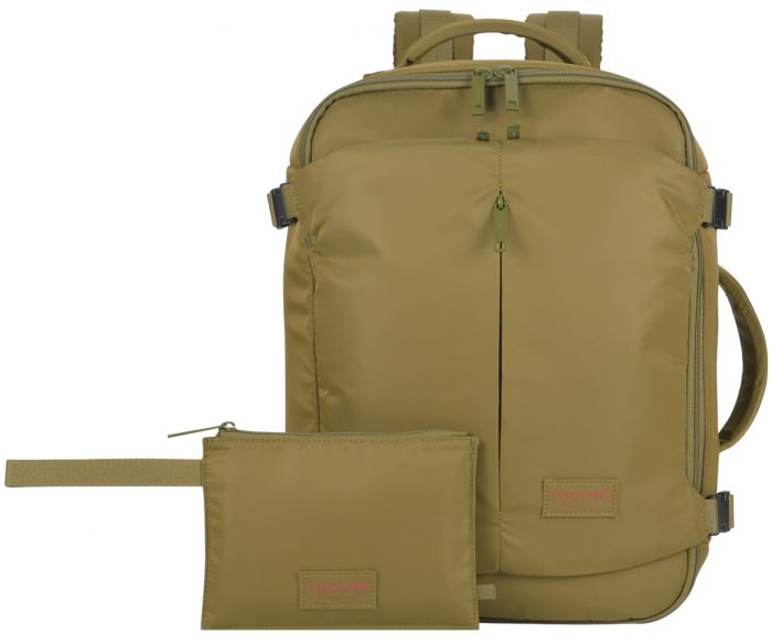 Рюкзак дорожній Tucano TUGO Premium CABIN 16", 23л, зелений