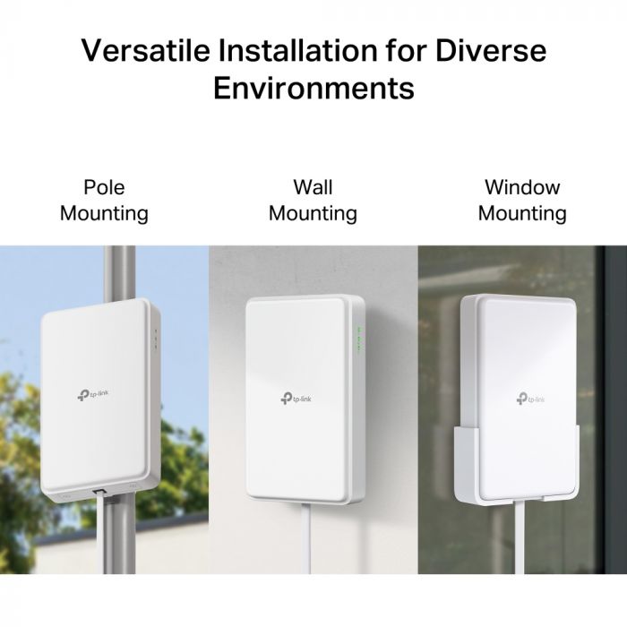 Зовнішній маршрутизатор TP-LINK NE200, 5G, 1x2.5GE LAN (PoE)