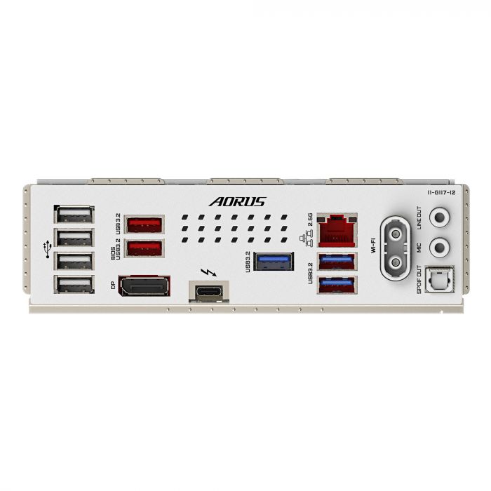 Материнська плата GIGABYTE Z89 AORUS ELITE WF7 ICE s1851 Z890 4xDDR5 M.2 HDMI DP Wi-Fi BT ATX білий